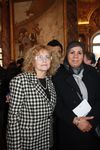 Françoise Laborde rencontre Mme Latifah Ibn Ziaten et rend hommage à son courage, à Toulouse, à l'occasion de la cérémonie en mémoire des victimes des attentats de mars 2012.