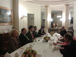11 juin 2013 - dîner du groupe d'amitié France Irlande en l'honneur de S.E. Paul KAVANAGH, ambassadeur d'Irlande en France qui change d'affectation et rejoint la Chine