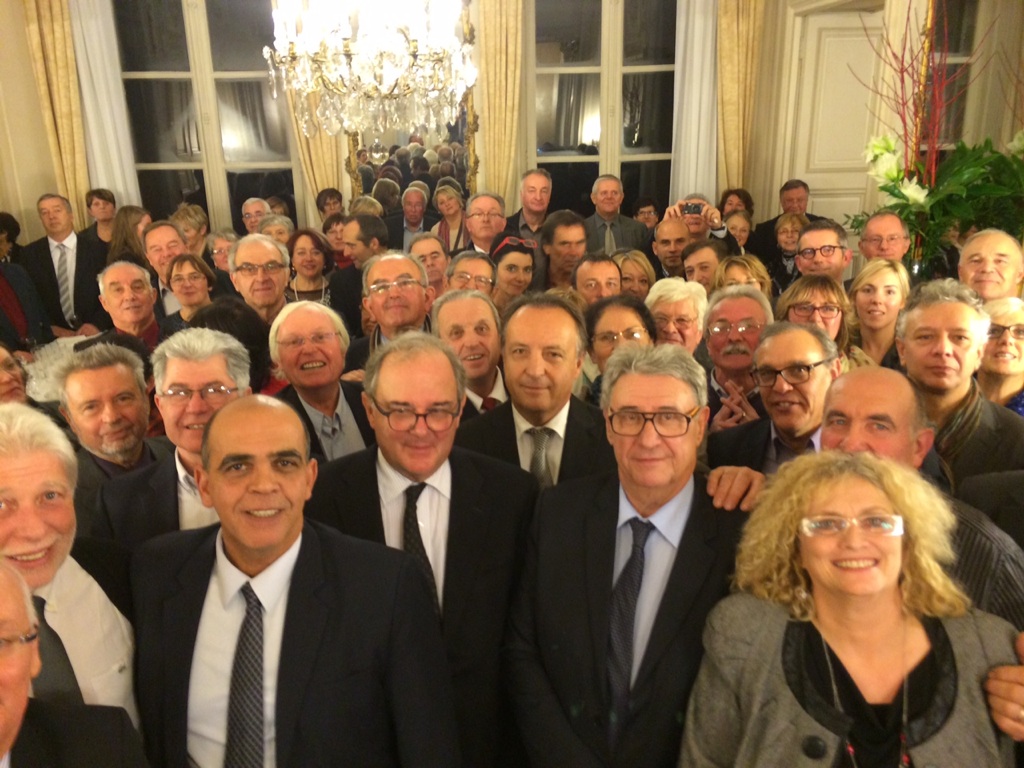 les maires de la Haute-Garonne invités au Sénat par les sénateurs Mirassou, Auban et Laborde en novembre 2013