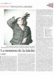 A lire dans Libération du 24 mai 2013 le portrait de Françoise Laborde