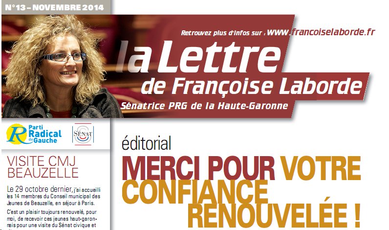 N°13 - novembre 2014 - news F. Laborde