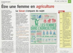 Débat sur les femmes agricultrices